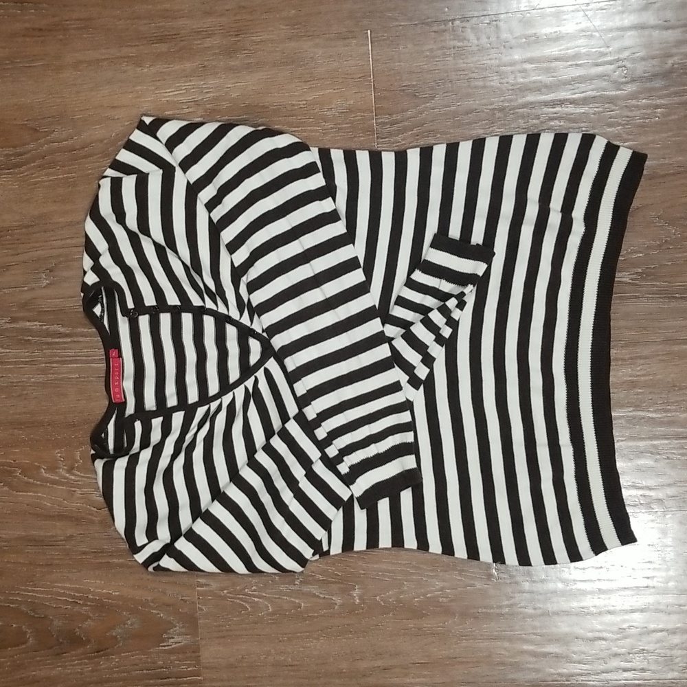 (XL) Fun Sport Stripes Casual Cottagecore Cozy Comfortable Light Knit Layers Ski